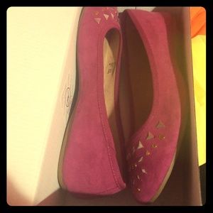 Style&Co Magenta Flats Sz 9 Worn Once